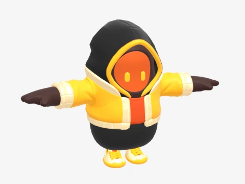 Bone Wasp Fall Guy - Fortnite 3D Model