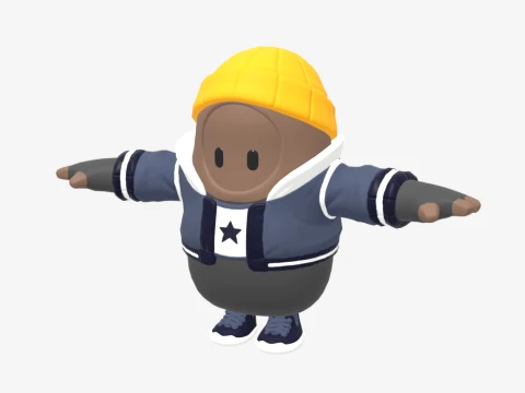 Remi Fall Guy - Fortnite 3D Model