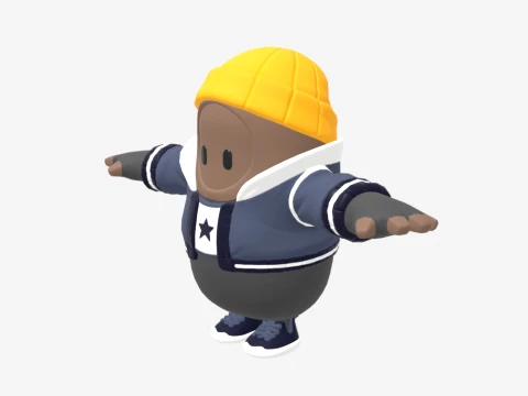 Remi Fall Guy - Fortnite 3D Model