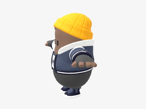 Remi Fall Guy - Fortnite 3D Model