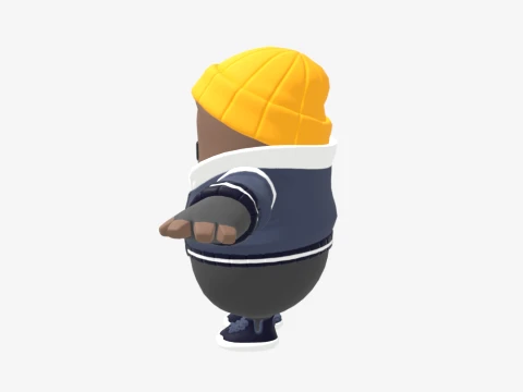 Remi Fall Guy - Fortnite 3D Model