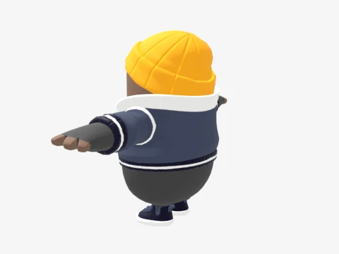 Remi Fall Guy - Fortnite 3D Model