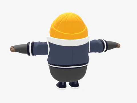 Remi Fall Guy - Fortnite 3D Model