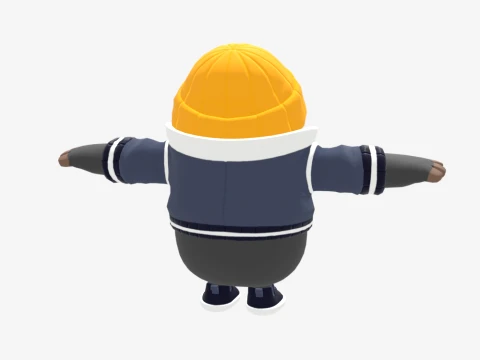 Remi Fall Guy - Fortnite 3D Model