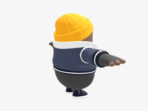 Remi Fall Guy - Fortnite 3D Model