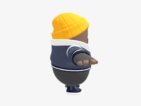 Remi Fall Guy - Fortnite 3D Model