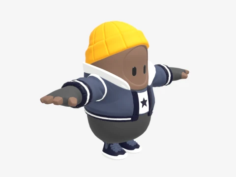 Remi Fall Guy - Fortnite 3D Model