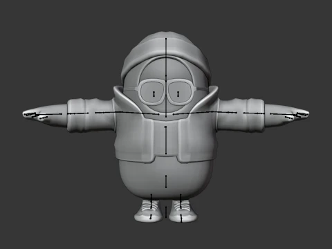 Pastel Fall Guy - Fortnite 3D Model