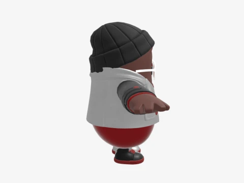 Wild Gunner Fall Guy - Fortnite 3D Model