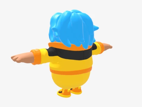 Comet Fall Guy - Fortnite 3D Model
