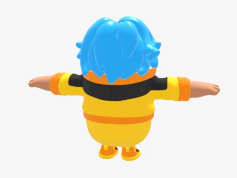Comet Fall Guy - Fortnite 3D Model