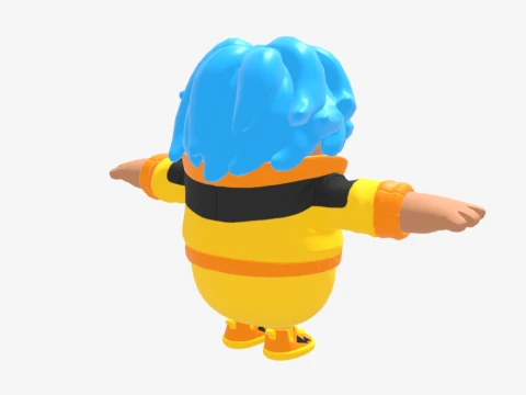Comet Fall Guy - Fortnite 3D Model