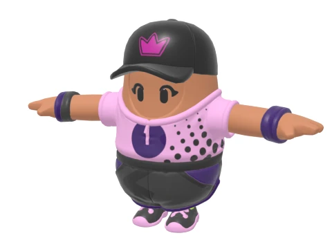 Beach Bomber Fall Guy - Fortnite 3D Model