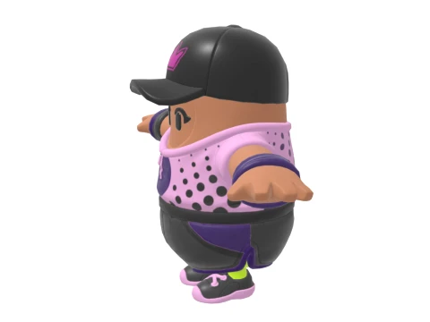 Beach Bomber Fall Guy - Fortnite 3D Model