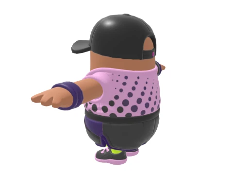 Beach Bomber Fall Guy - Fortnite 3D Model