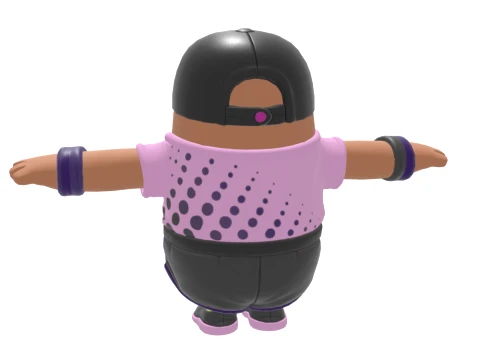 Beach Bomber Fall Guy - Fortnite 3D Model