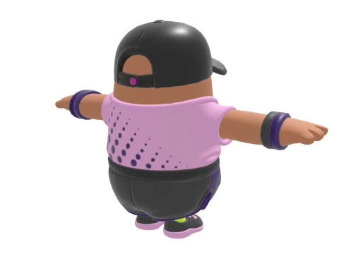 Beach Bomber Fall Guy - Fortnite 3D Model