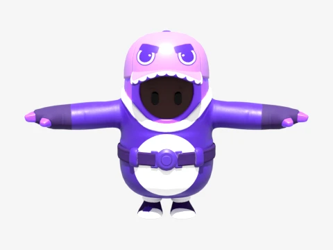 ブロント フォールガイ - フォートナイト 3Dモデル