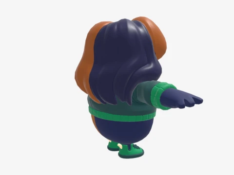 Purradise Meowscles Fall Guy - Fortnite 3D Model