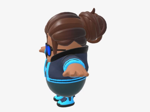 Wavebreaker Fall Guy - Fortnite 3D Model