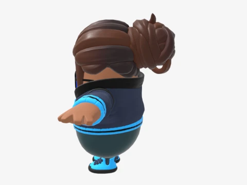 Wavebreaker Fall Guy - Fortnite 3D Model
