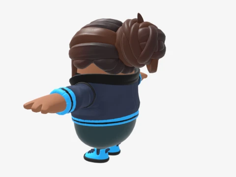 Wavebreaker Fall Guy - Fortnite 3D Model