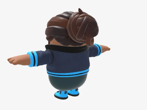 Wavebreaker Fall Guy - Fortnite 3D Model