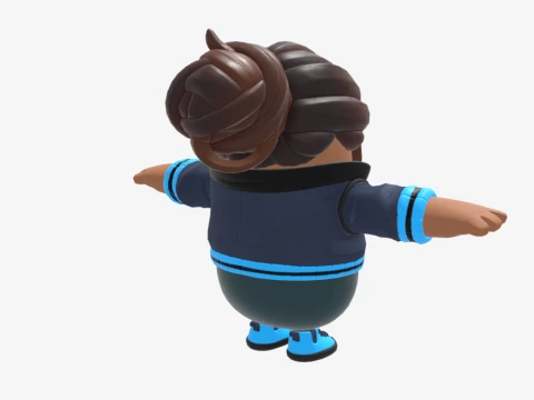 Wavebreaker Fall Guy - Fortnite 3D Model