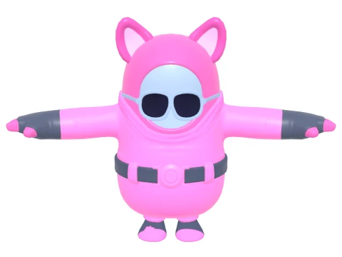 Rabbit Raider Fall Guy - Fortnite 3D Model