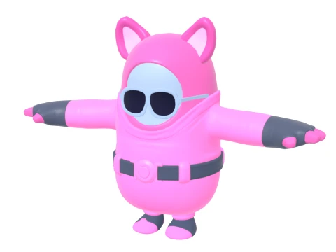 Rabbit Raider Fall Guy - Fortnite 3D Model