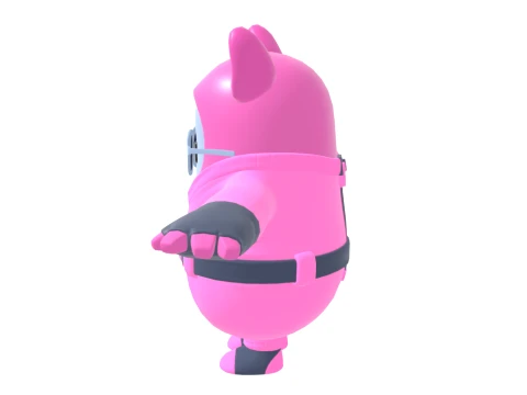 Rabbit Raider Fall Guy - Fortnite 3D Model