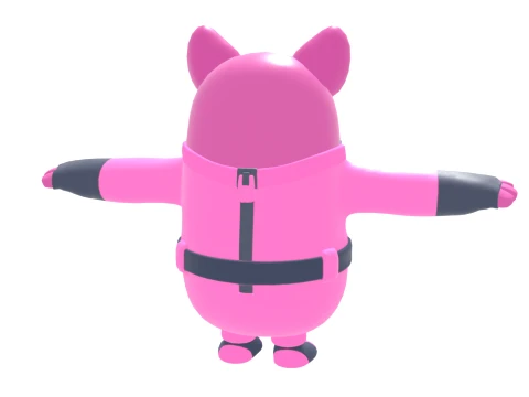 Rabbit Raider Fall Guy - Fortnite 3D Model