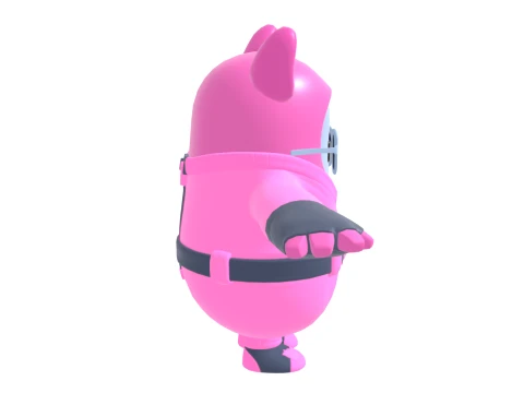 Rabbit Raider Fall Guy - Fortnite 3D Model