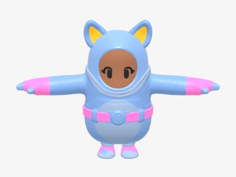 Miss Bunny Penny Fall Guy - Fortnite 3D Model