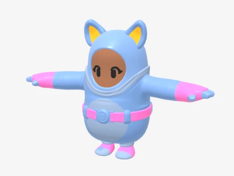 Miss Bunny Penny Fall Guy - Fortnite 3D Model