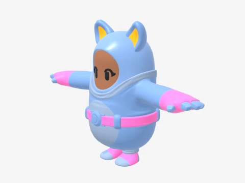 Miss Bunny Penny Fall Guy - Fortnite 3D Model