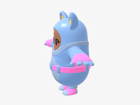 Miss Bunny Penny Fall Guy - Fortnite 3D Model