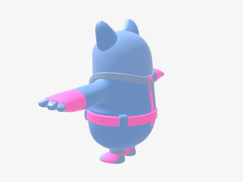 Miss Bunny Penny Fall Guy - Fortnite 3D Model