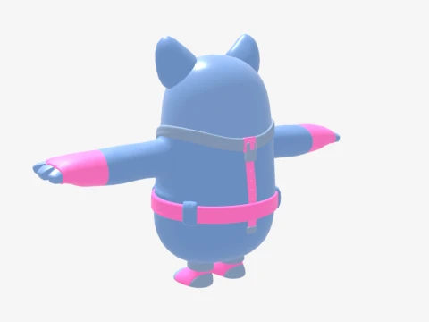 Miss Bunny Penny Fall Guy - Fortnite 3D Model