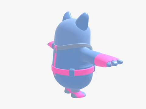 Miss Bunny Penny Fall Guy - Fortnite 3D Model