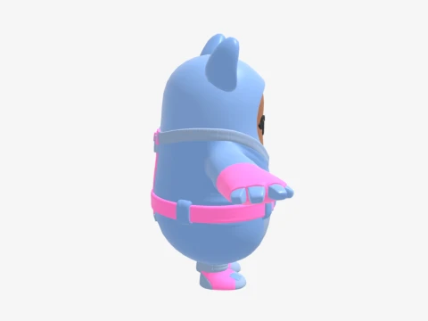Miss Bunny Penny Fall Guy - Fortnite 3D Model