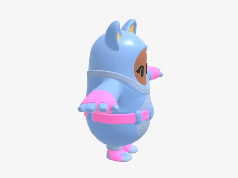 Miss Bunny Penny Fall Guy - Fortnite 3D Model