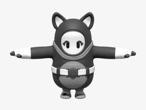 Shadow Monks Fall Guy - Fortnite 3D Model