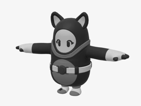 Shadow Monks Fall Guy - Fortnite 3D Model