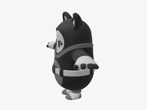 Shadow Monks Fall Guy - Fortnite 3D Model