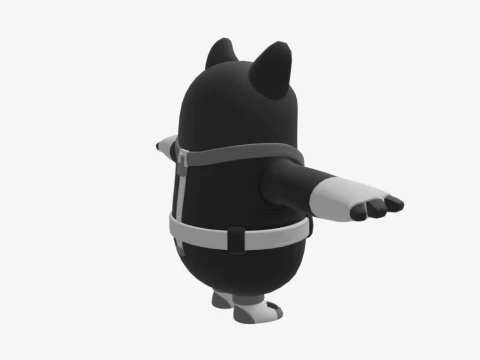 Shadow Monks Fall Guy - Fortnite 3D Model