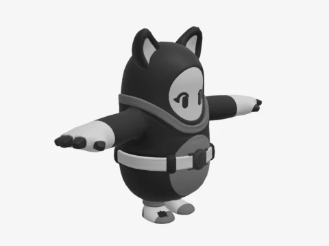 Shadow Monks Fall Guy - Fortnite 3D Model