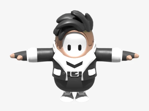 Salvador Fall Guy - Fortnite Modello 3D