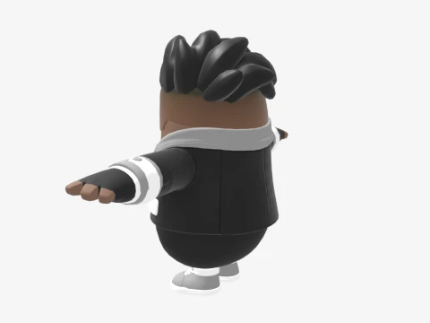 Salvador Fall Guy - Fortnite 3D Model