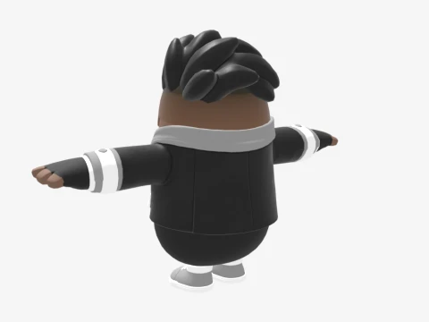 Salvador Fall Guy - Fortnite 3D Model